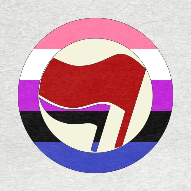 Genderfluid Antifascist Action by dikleyt